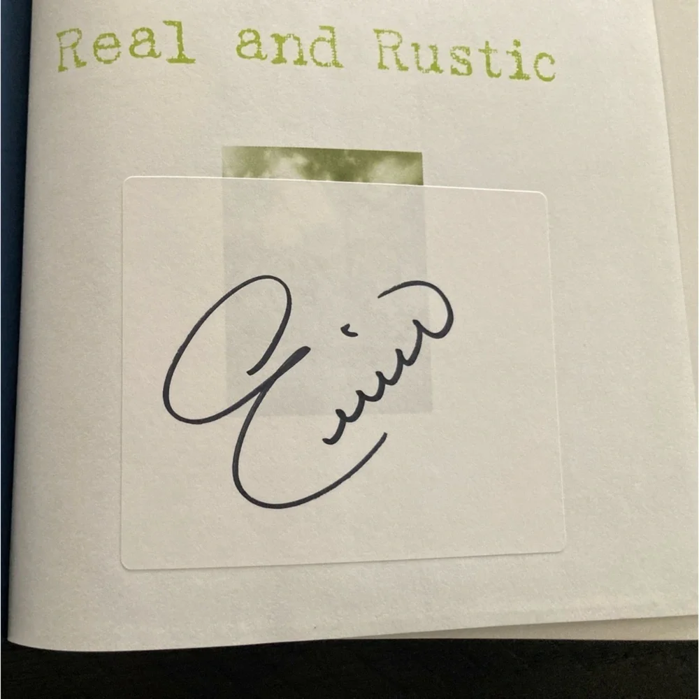 Autographed Emeril Lagasse cookbook-Louisiana Real & Rustic